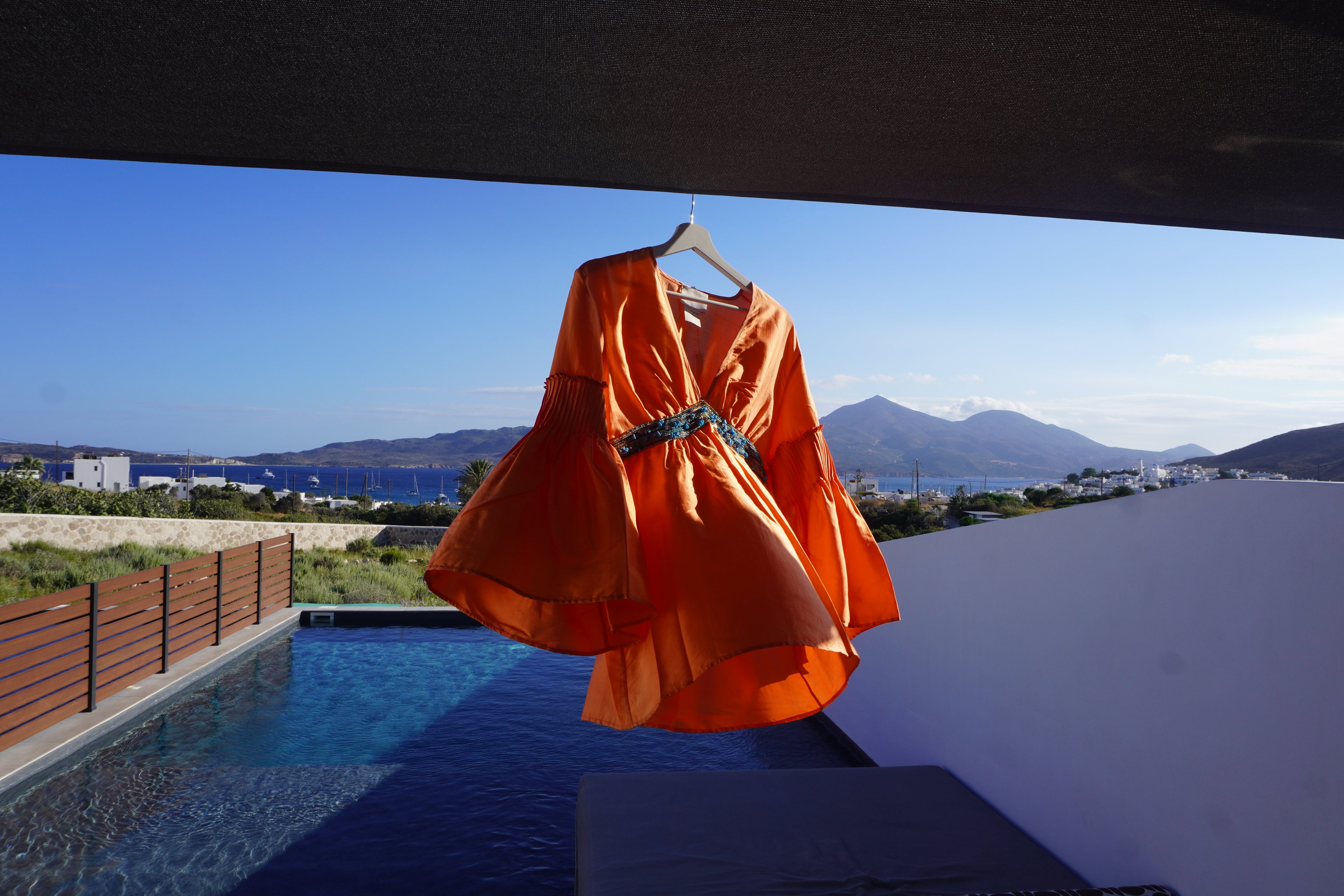 Roberto Cavalli Embellished Silk Bell Sleeve Tunic