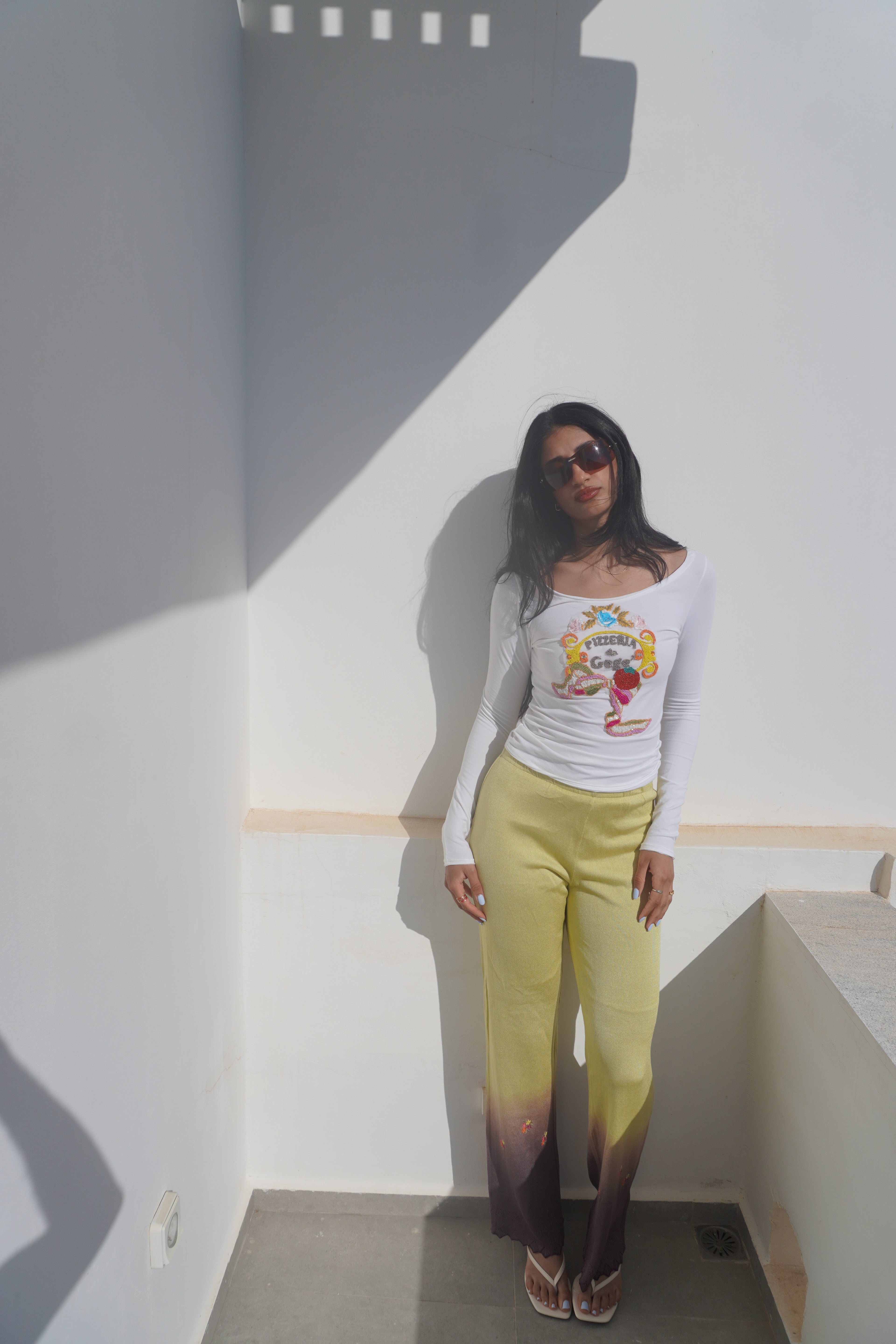 Tricot Chic Ombré Knit Pants