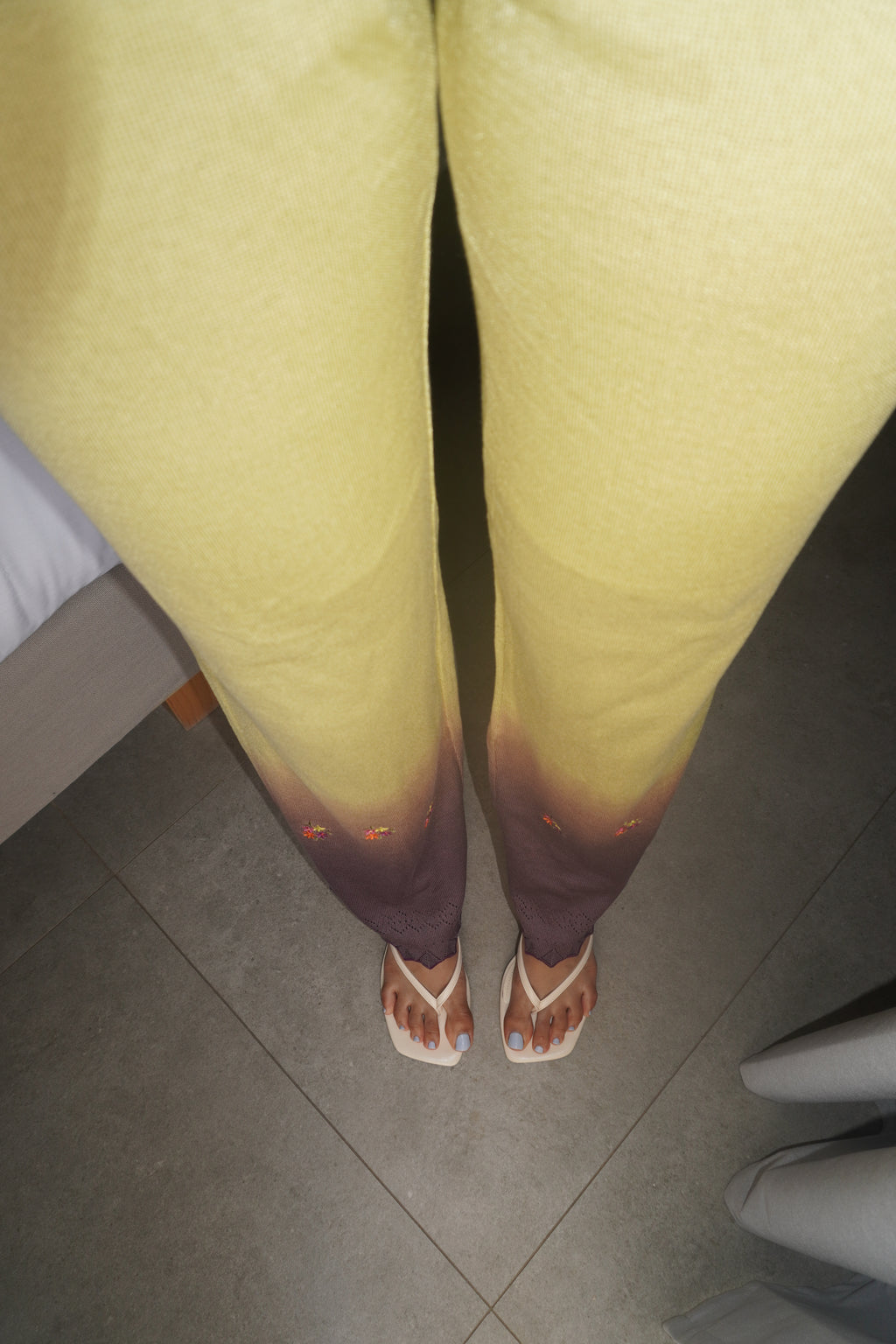 Tricot Chic Ombré Knit Pants